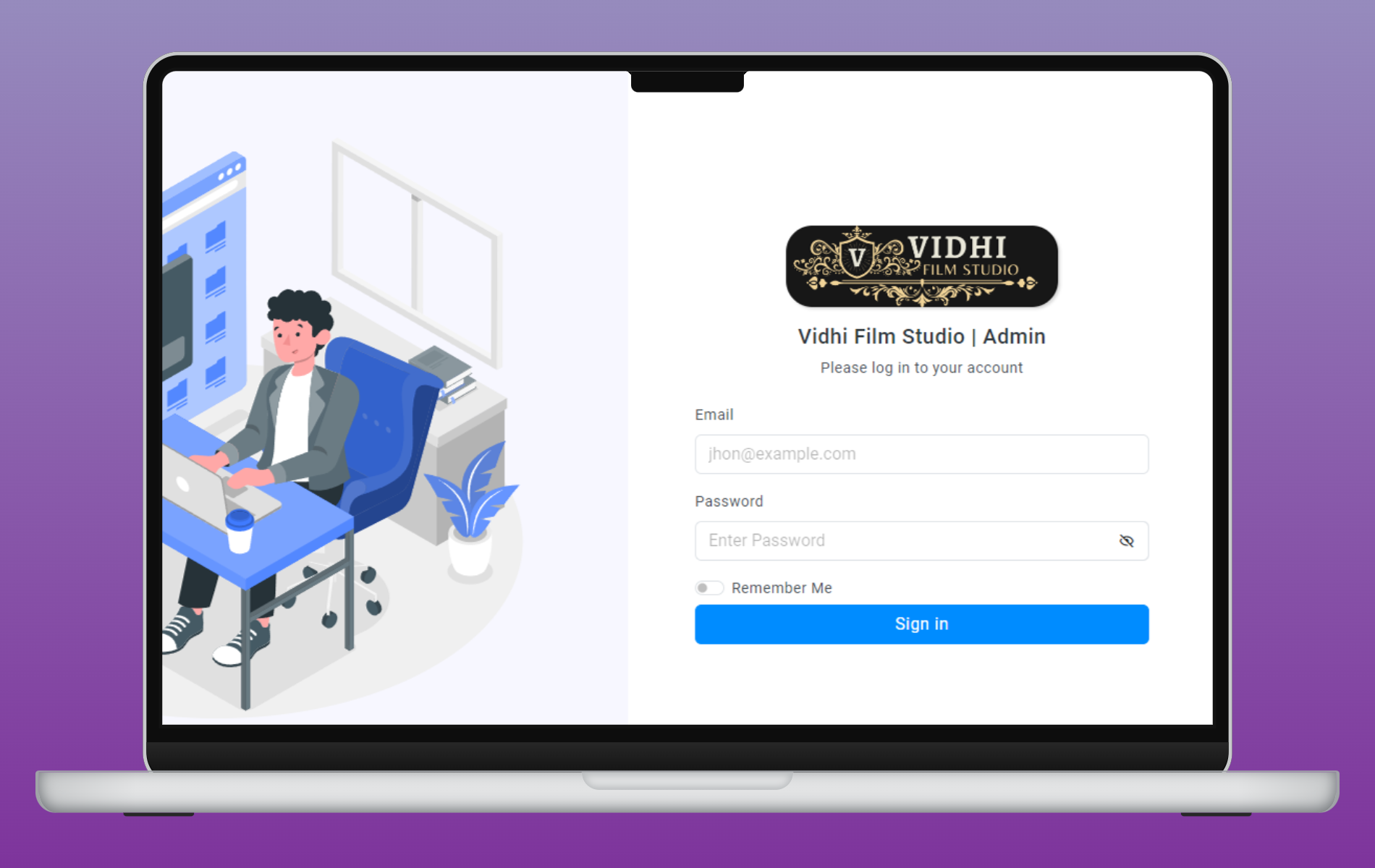 Customized Login Page